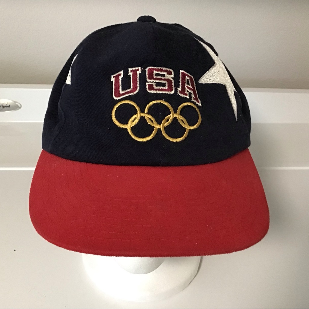 Vintage Usa Olympics Snap Back Cap Cool